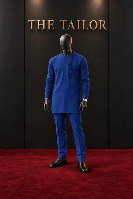 Royal blue senator by THE TAILOR, Ikorodu, Lagos